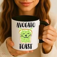 Avocato Toast Coffee Mug thumb 3
