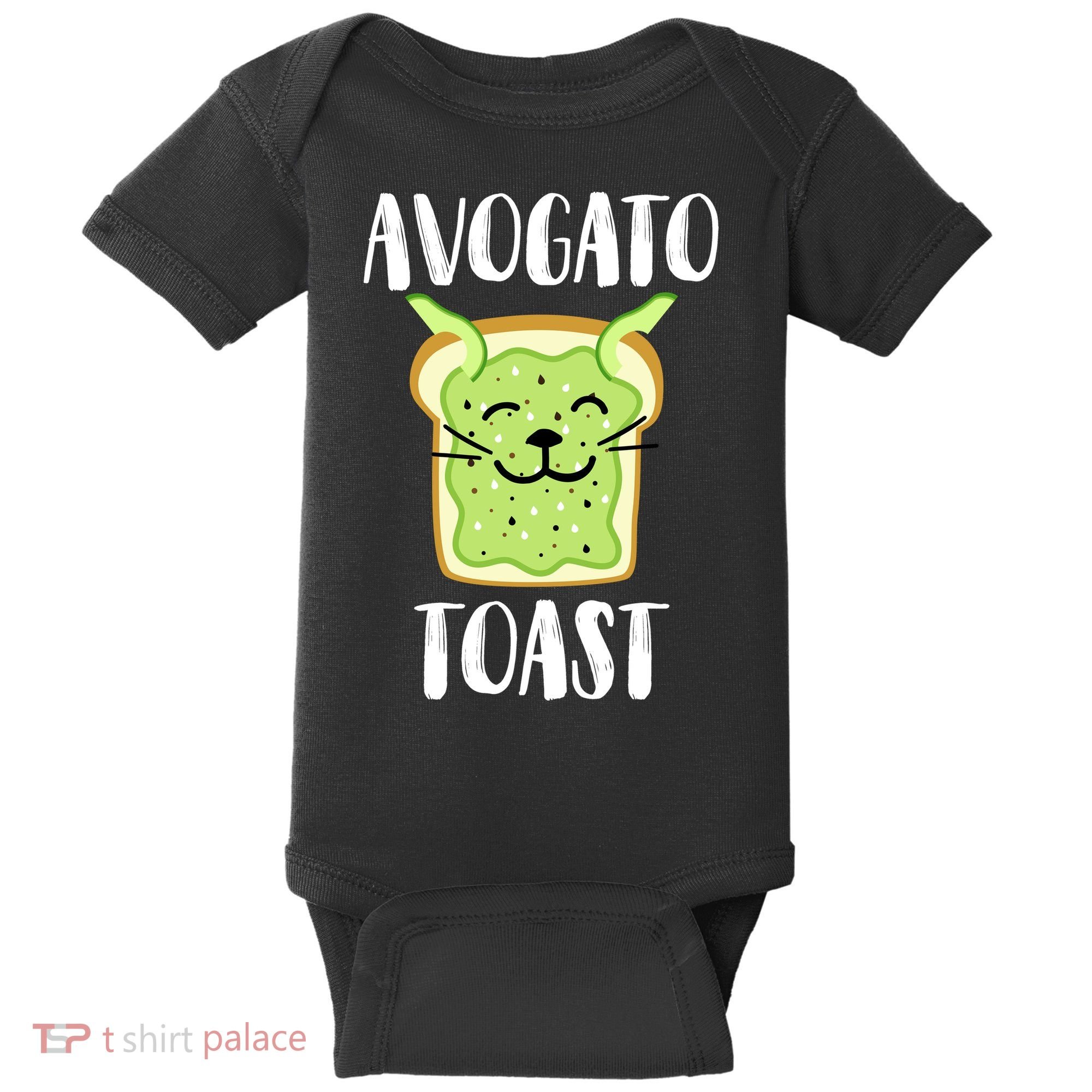 Avocato Toast Baby Bodysuit