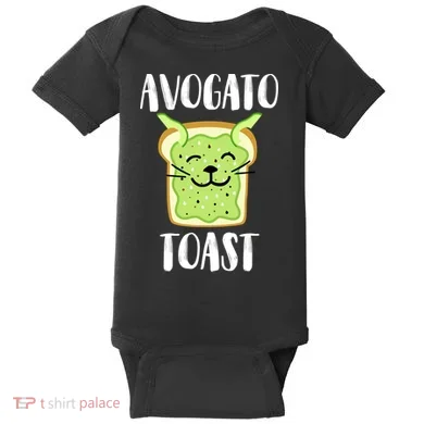 Avocato Toast Baby Bodysuit