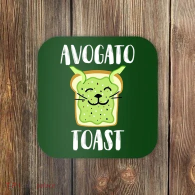 Avocato Toast Coaster
