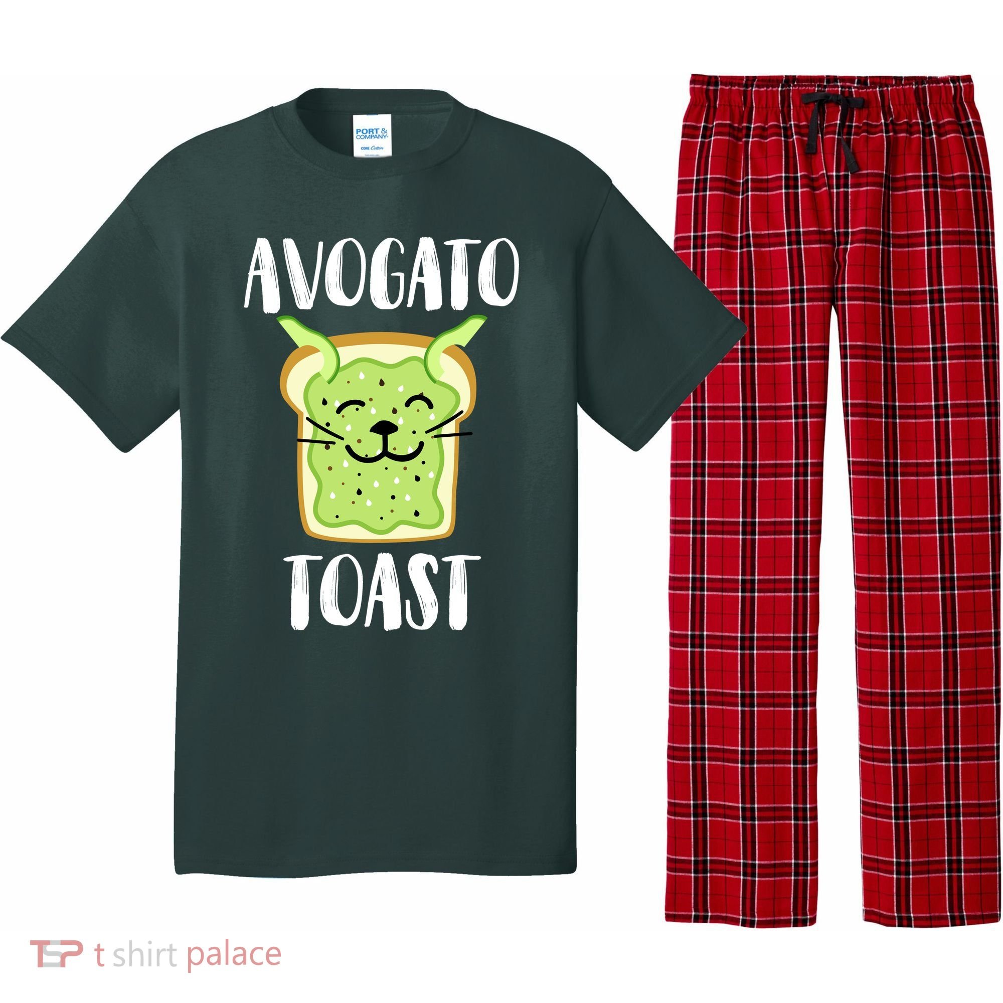 Avocato Toast Pajama Set