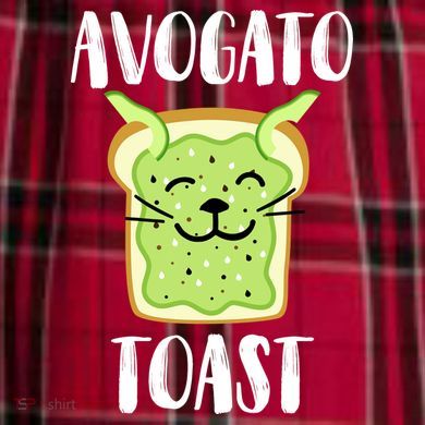 Avocato Toast Men's Flannel Plaid Pajama Pants