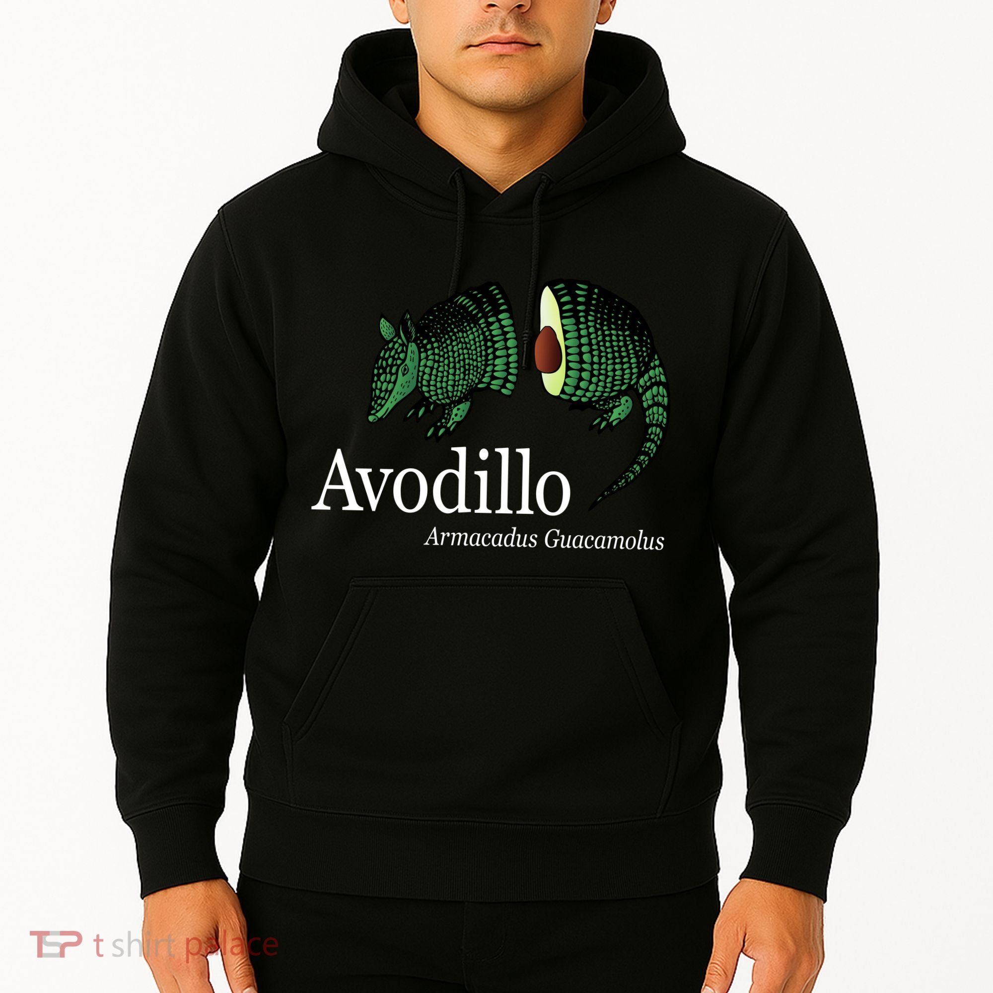 Avodillo Armacadus Guacamolus Armadillo Hoodie