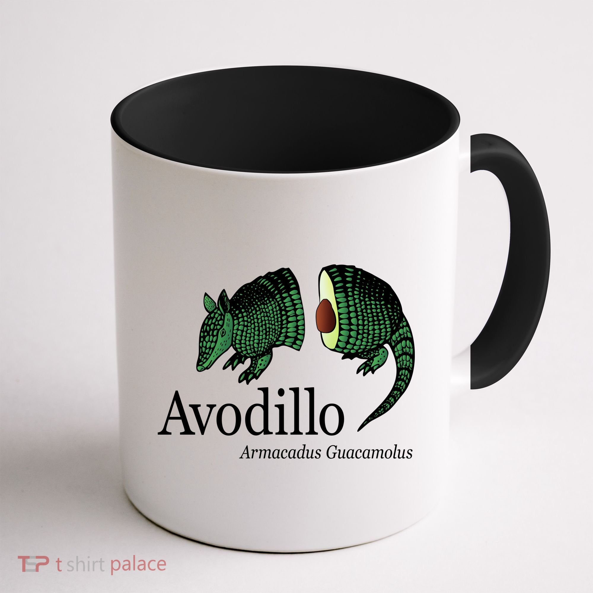 Avodillo Armacadus Guacamolus Armadillo Coffee Mug