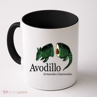 Avodillo Armacadus Guacamolus Armadillo Coffee Mug thumb 0