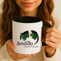 Avodillo Armacadus Guacamolus Armadillo Coffee Mug thumb 3