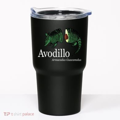 Avodillo Armacadus Guacamolus Armadillo Tumbler