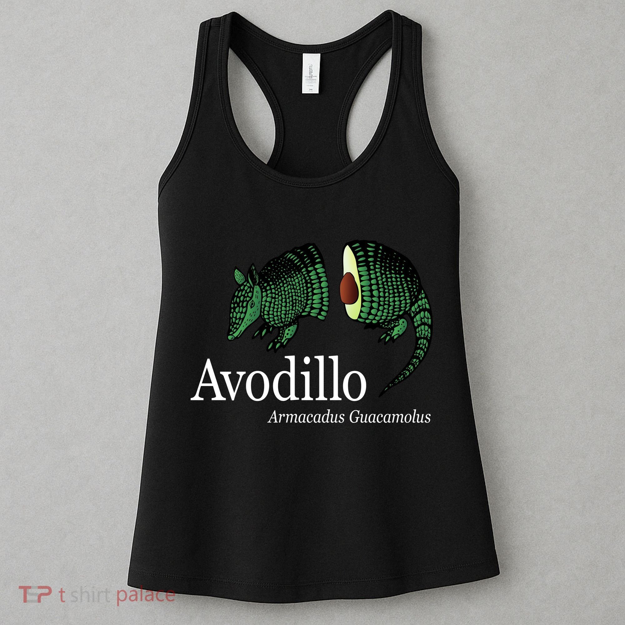 Avodillo Armacadus Guacamolus Armadillo Women's Tank Top