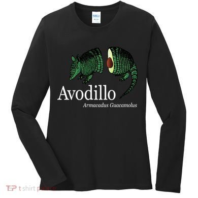 Avodillo Armacadus Guacamolus Armadillo Women's Long Sleeve Shirt