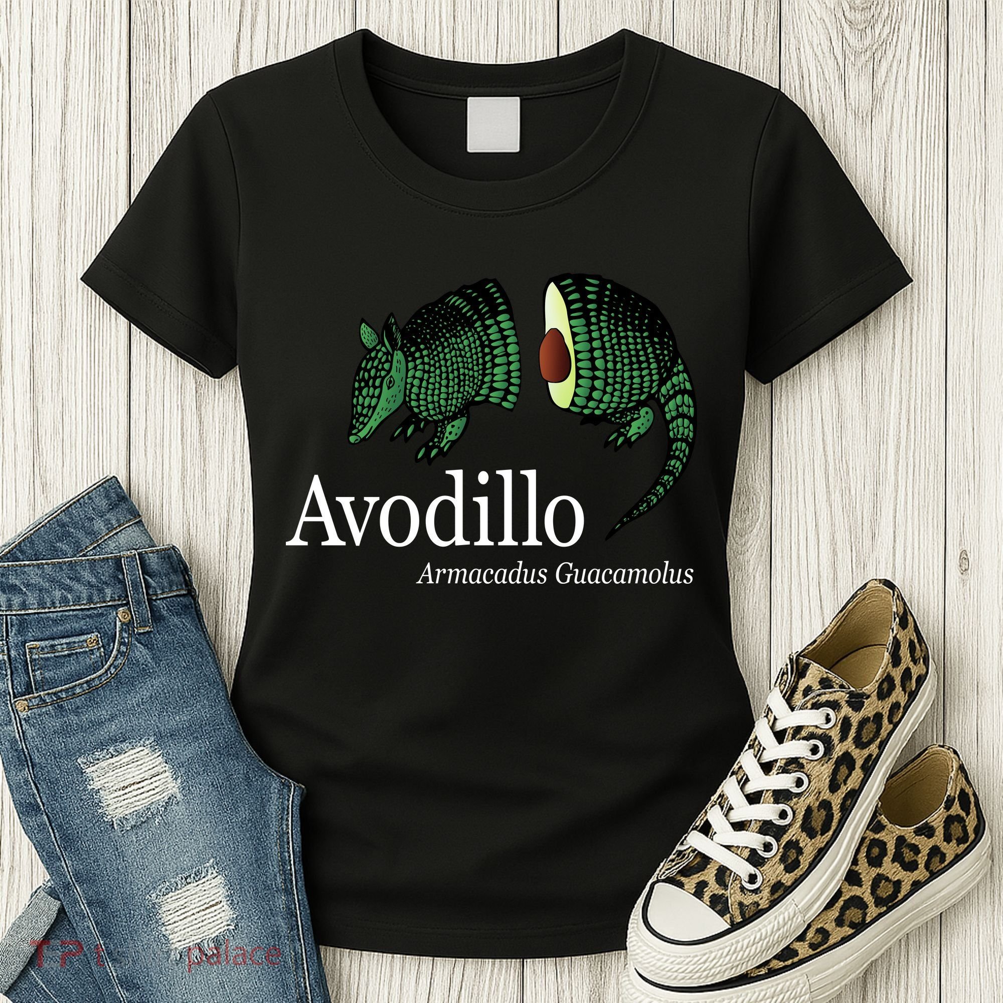 Avodillo Armacadus Guacamolus Armadillo Women's T-Shirt