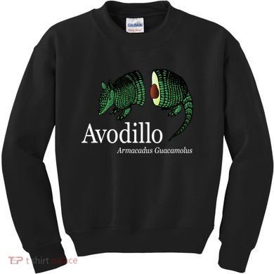Avodillo Armacadus Guacamolus Armadillo Kids Sweatshirt