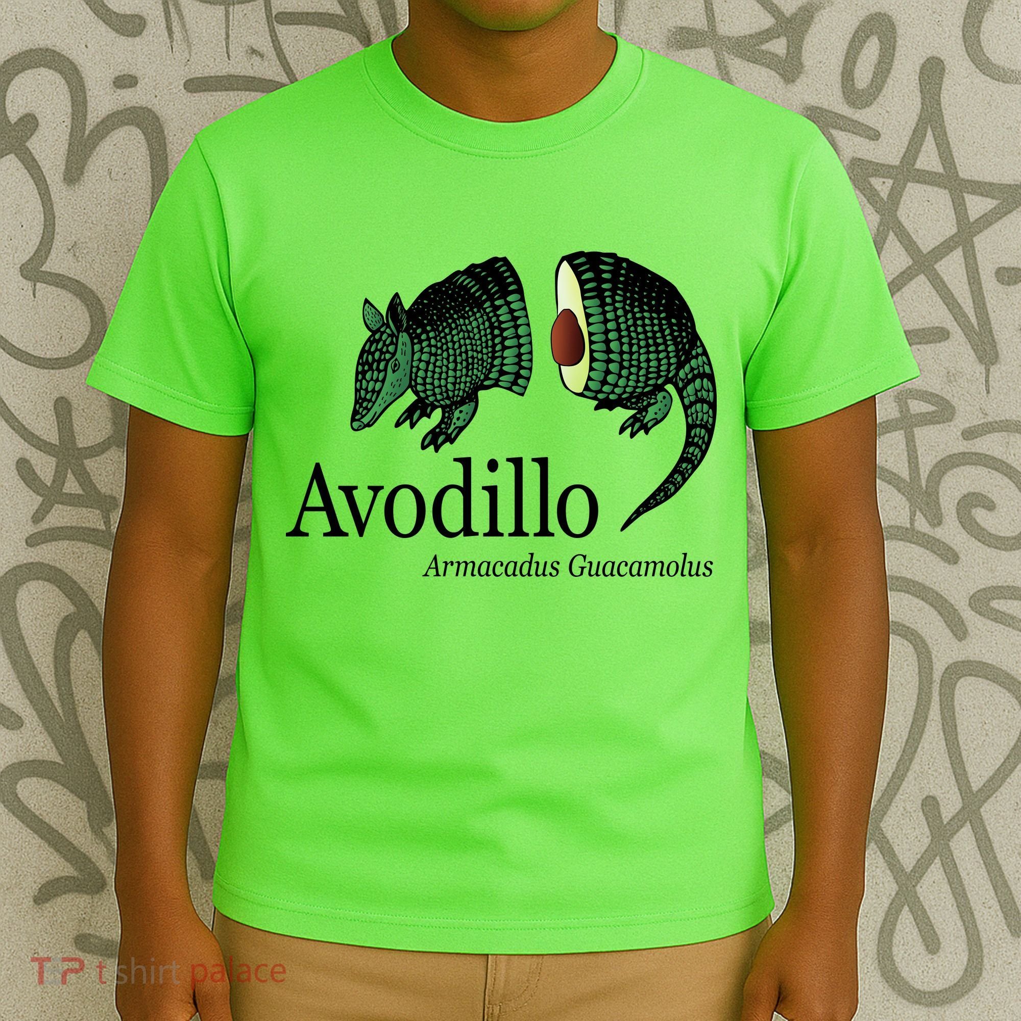 Avodillo Armacadus Guacamolus Armadillo T-Shirt