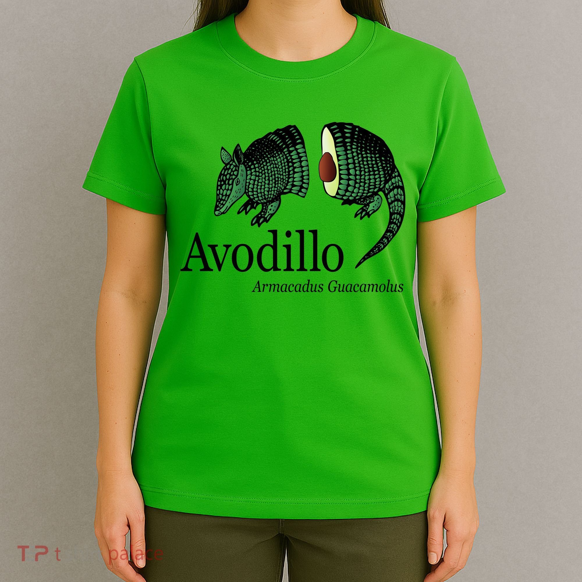 Avodillo Armacadus Guacamolus Armadillo T-Shirt