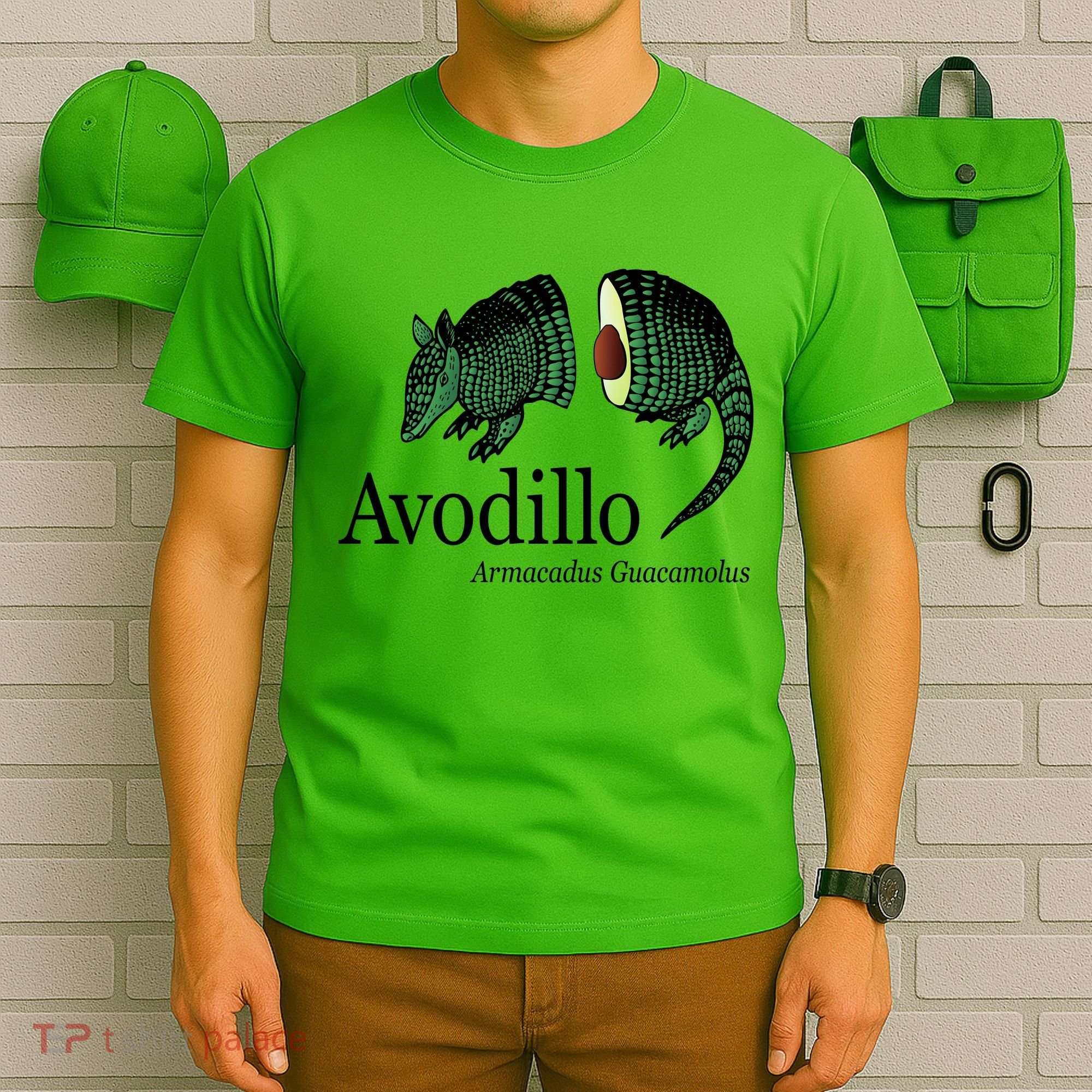 Avodillo Armacadus Guacamolus Armadillo T-Shirt