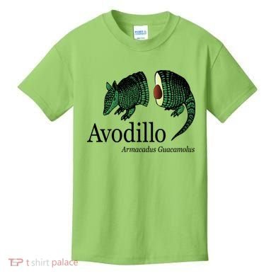 Avodillo Armacadus Guacamolus Armadillo Kids T-Shirt