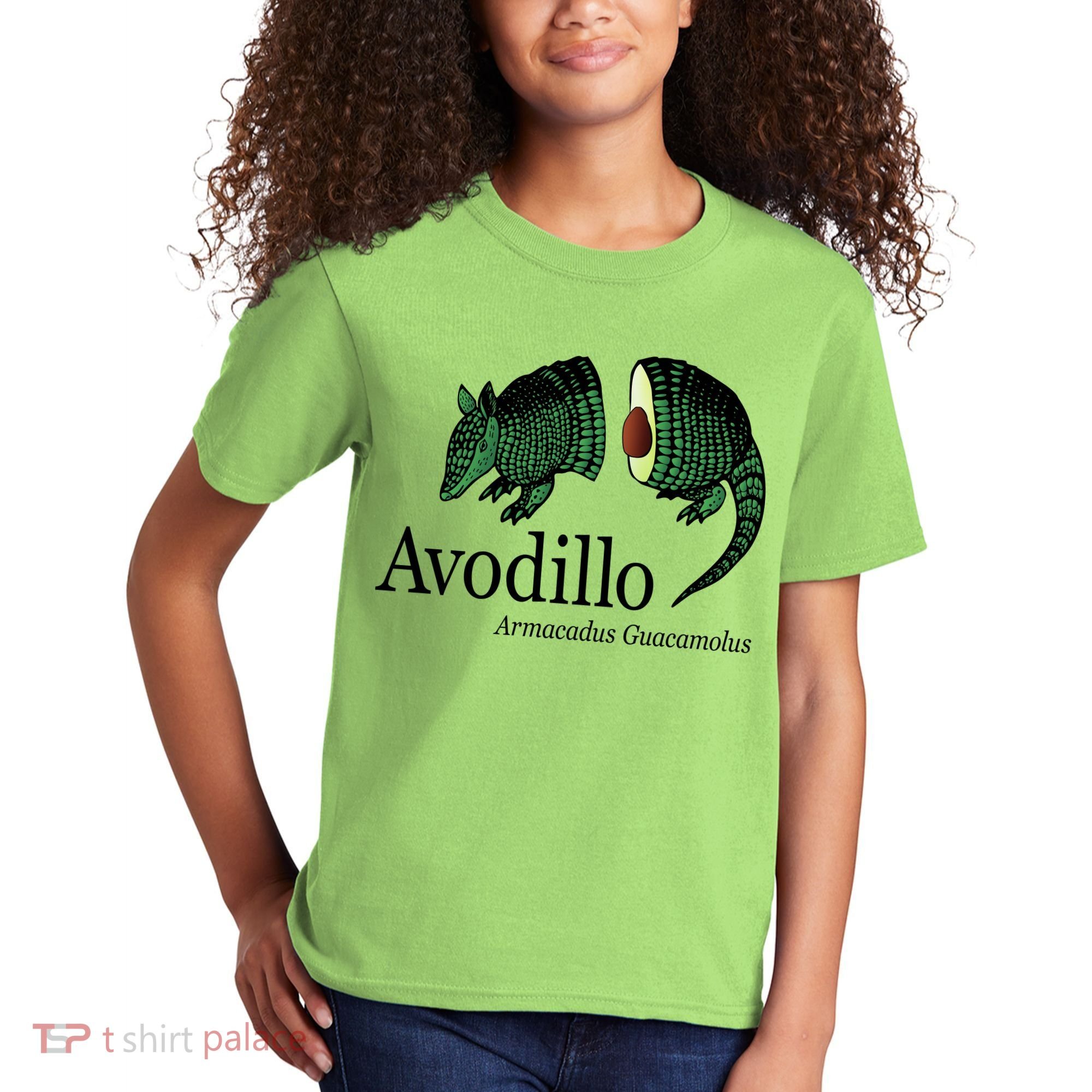Avodillo Armacadus Guacamolus Armadillo Kids T-Shirt