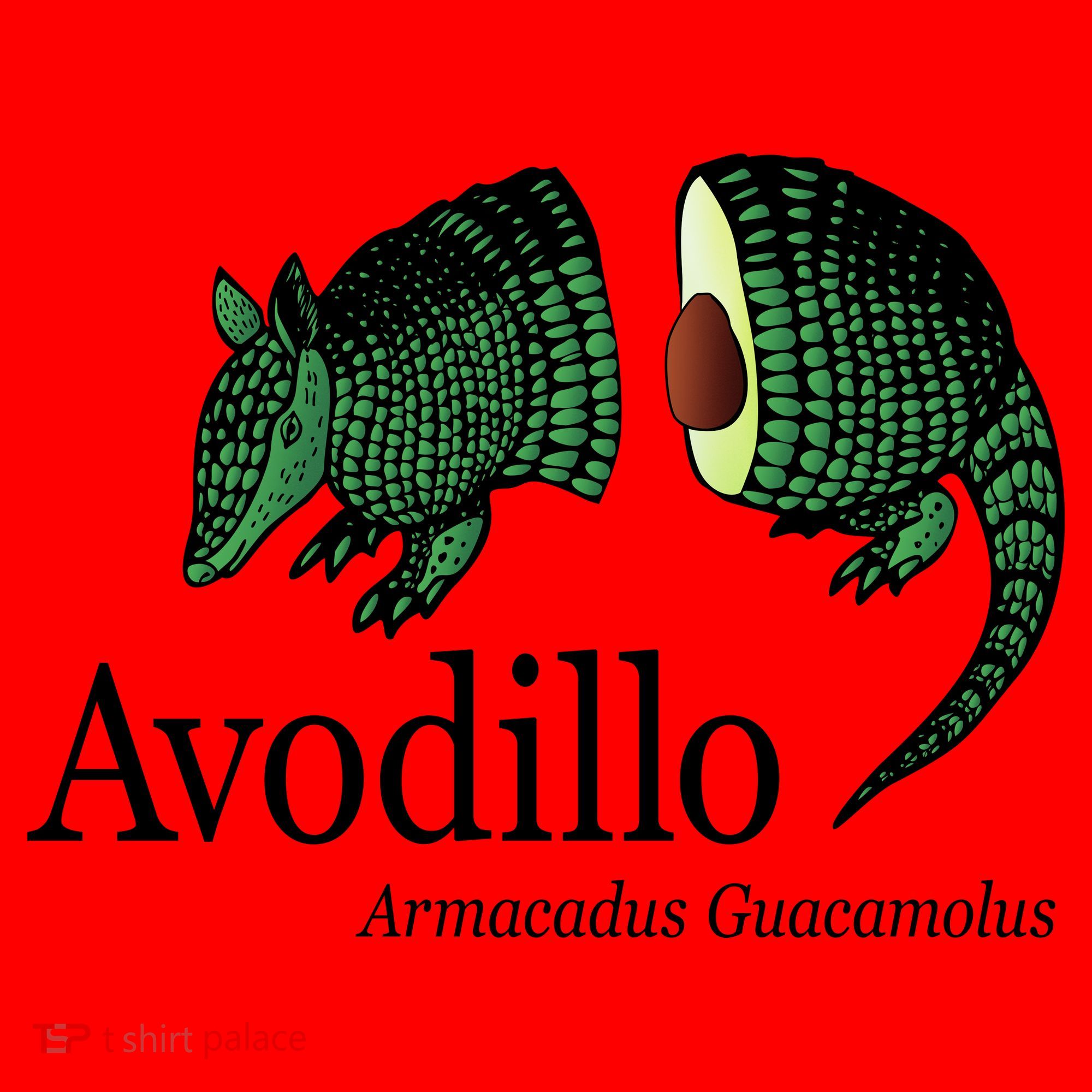 Avodillo Armacadus Guacamolus Armadillo Santa Hat