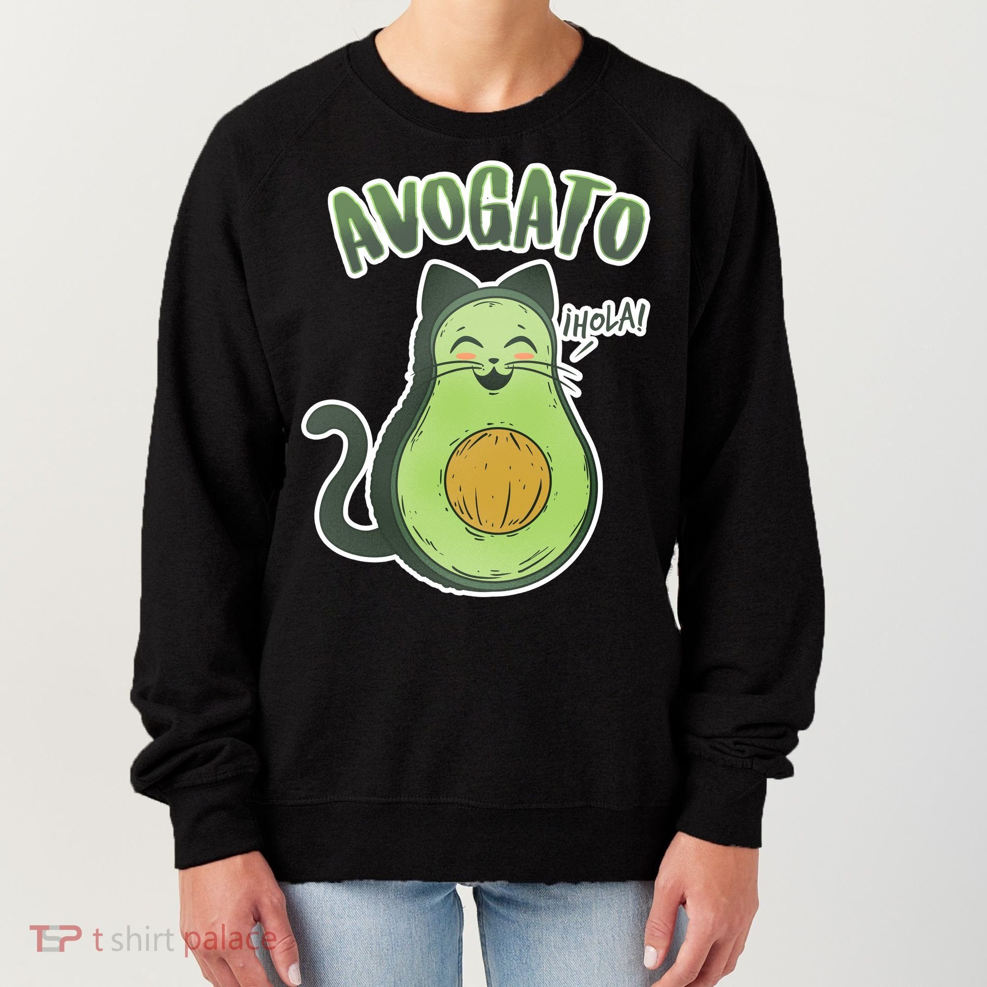 Avogato Cat Hola Women's Sweatshirt