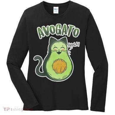Avogato Cat Hola Women's Long Sleeve Shirt