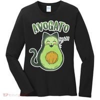 Avogato Cat Hola Women's Long Sleeve Shirt thumb 0