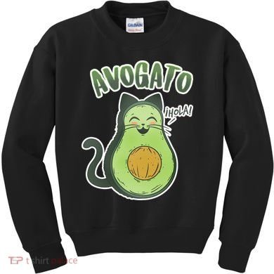 Avogato Cat Hola Kids Sweatshirt
