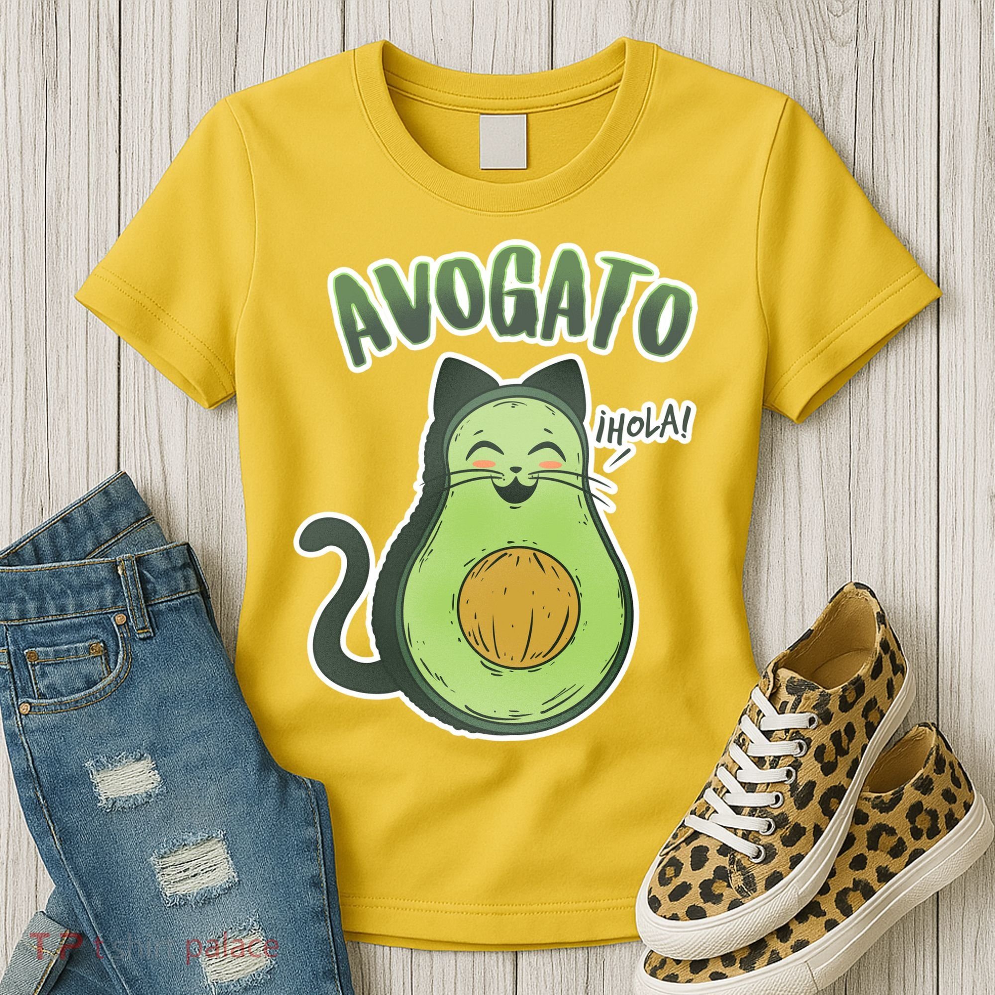 Avogato Cat Hola Women's T-Shirt