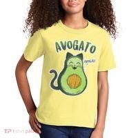 Avogato Cat Hola Kids T-Shirt thumb 2