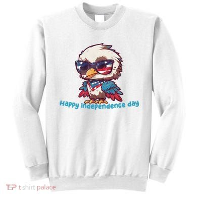 America Vintage Patriotic Bald Eagle Sweatshirt
