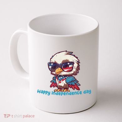 America Vintage Patriotic Bald Eagle Coffee Mug