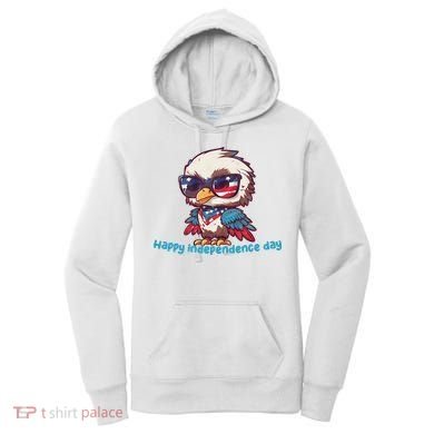 America Vintage Patriotic Bald Eagle Women's Hoodie