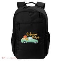 Autumn Vibes Pumpkin Truck Backpack thumb 0