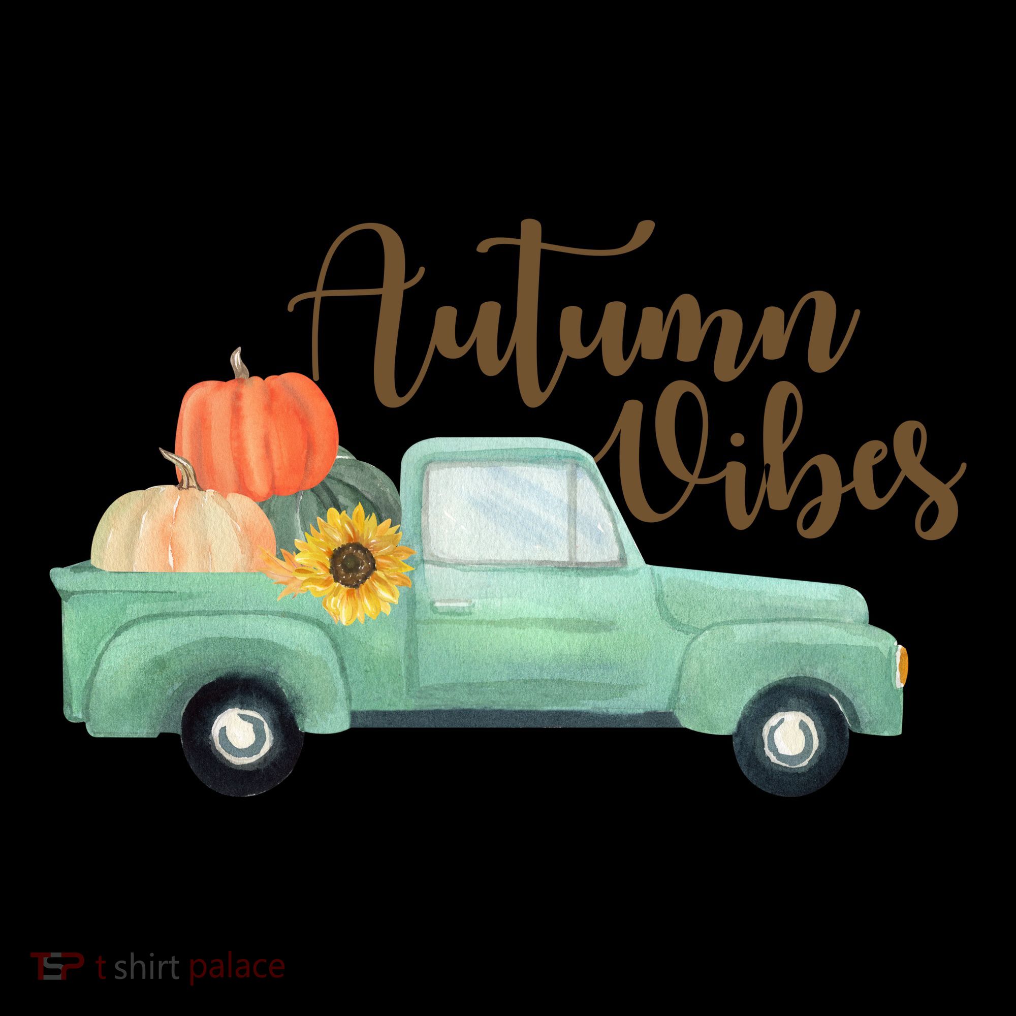 Autumn Vibes Pumpkin Truck Coffee Mug