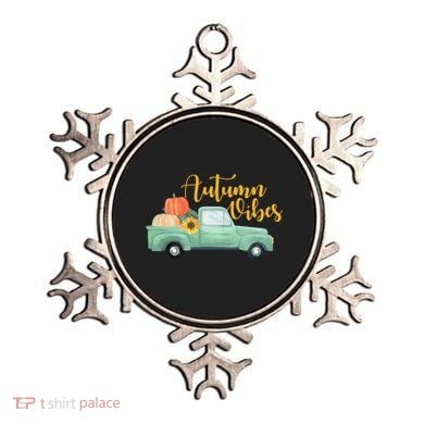 Autumn Vibes Pumpkin Truck Ornament