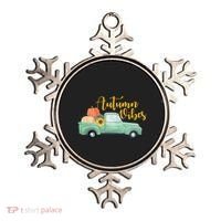 Autumn Vibes Pumpkin Truck Ornament thumb 0
