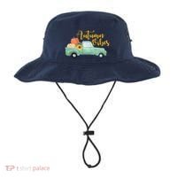 Autumn Vibes Pumpkin Truck Bucket Hat thumb 0