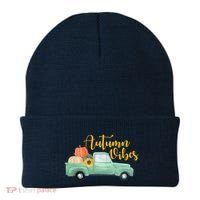 Autumn Vibes Pumpkin Truck Beanie thumb 0