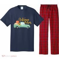 Autumn Vibes Pumpkin Truck Pajama Set thumb 0