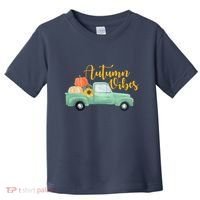 Autumn Vibes Pumpkin Truck Toddler T-Shirt thumb 0