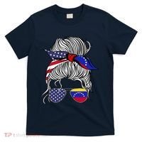 American Venezuelan Patriot Flag Women Venezuela Grown T-Shirt thumb 0