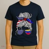 American Venezuelan Patriot Flag Women Venezuela Grown T-Shirt thumb 3