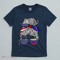 American Venezuelan Patriot Flag Women Venezuela Grown T-Shirt thumb 5