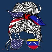 American Venezuelan Patriot Flag Women Venezuela Grown Women's Hoodie thumb 2