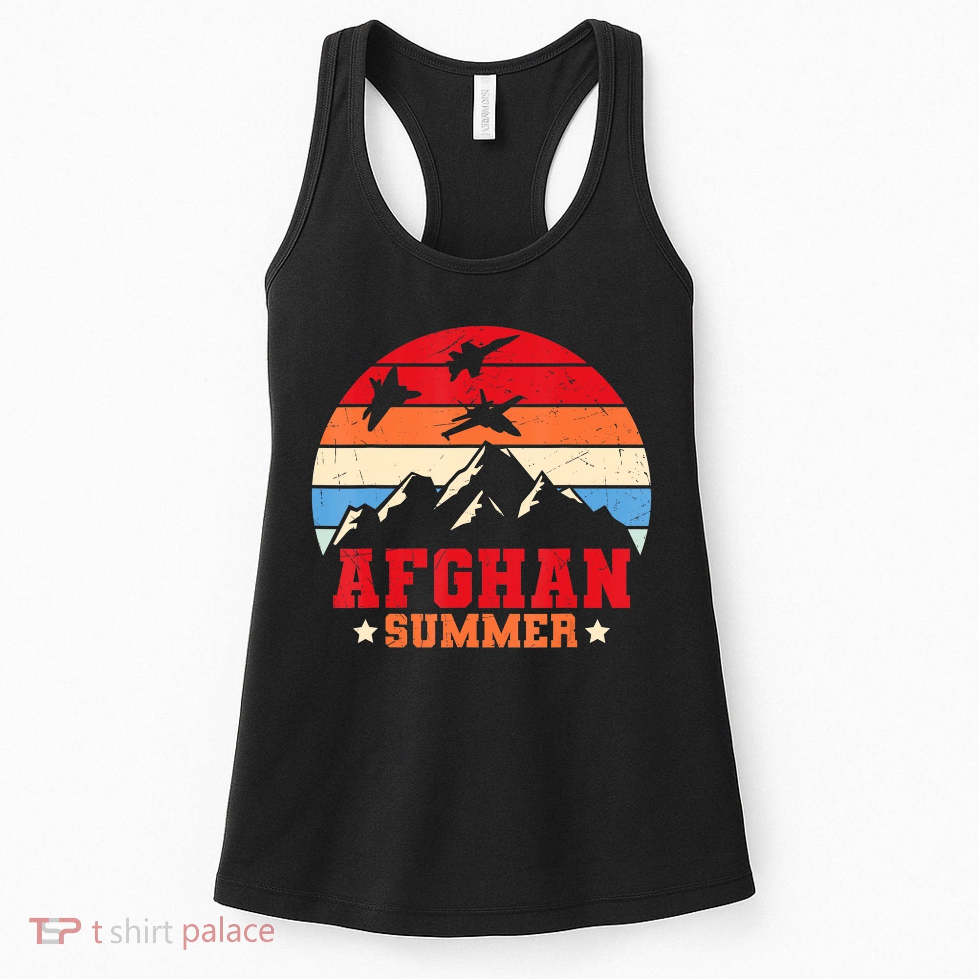 Afghanistan Veteran Proud Army US Military Women's Tank Top