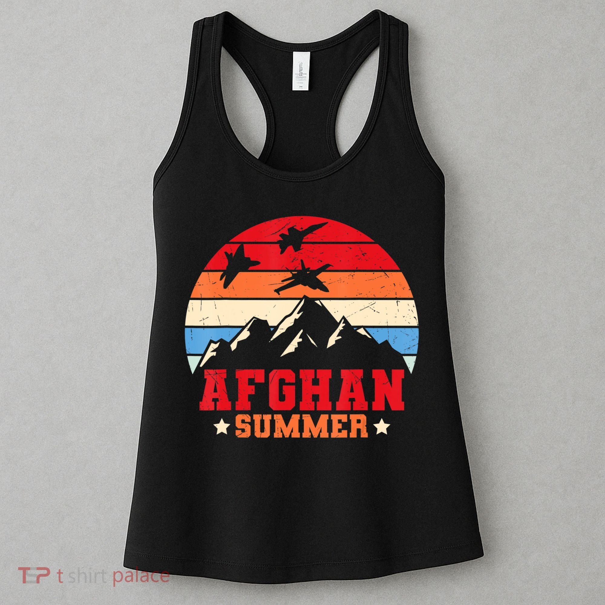 Afghanistan Veteran Proud Army US Military Women's Tank Top