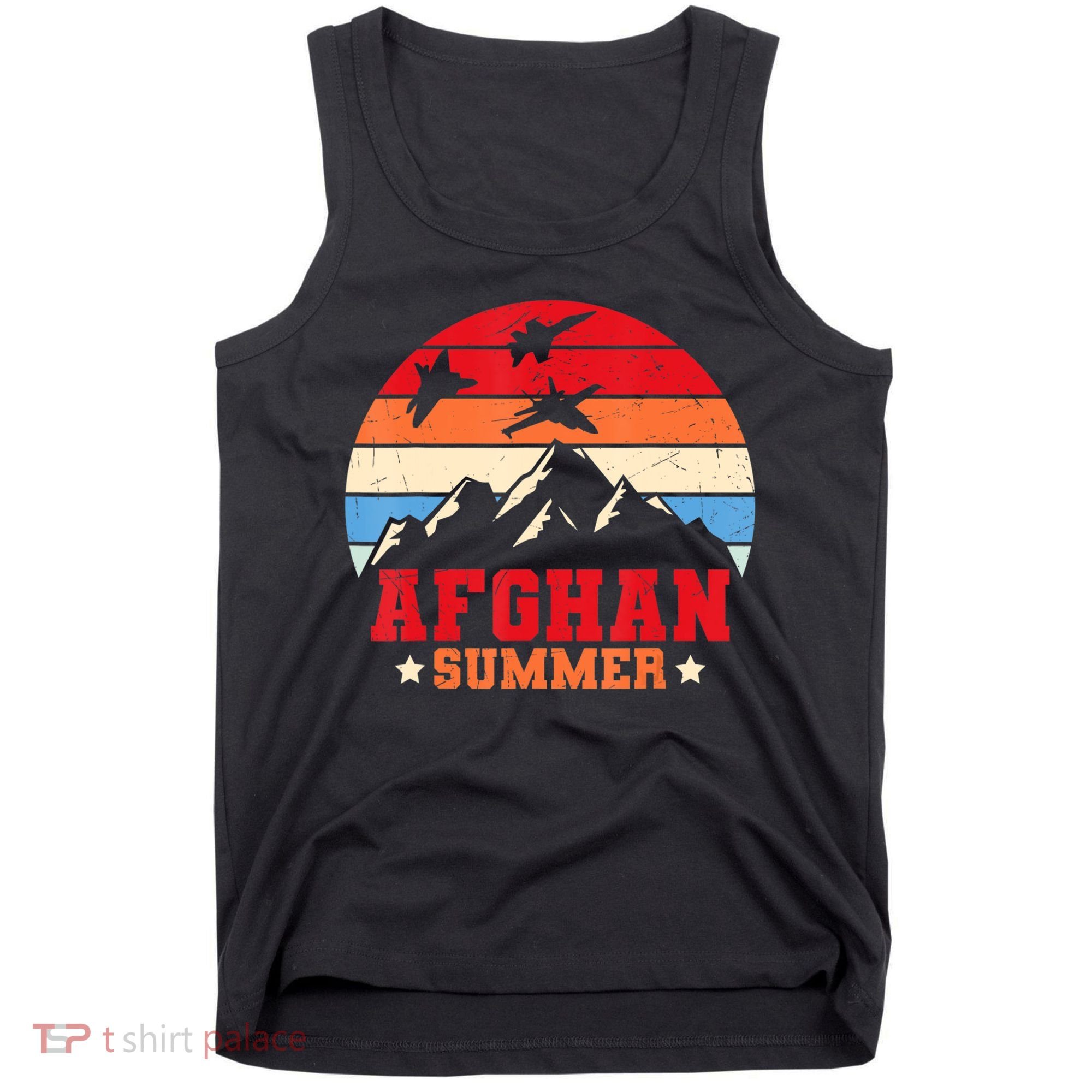 Afghanistan Veteran Proud Army US Military Tank Top