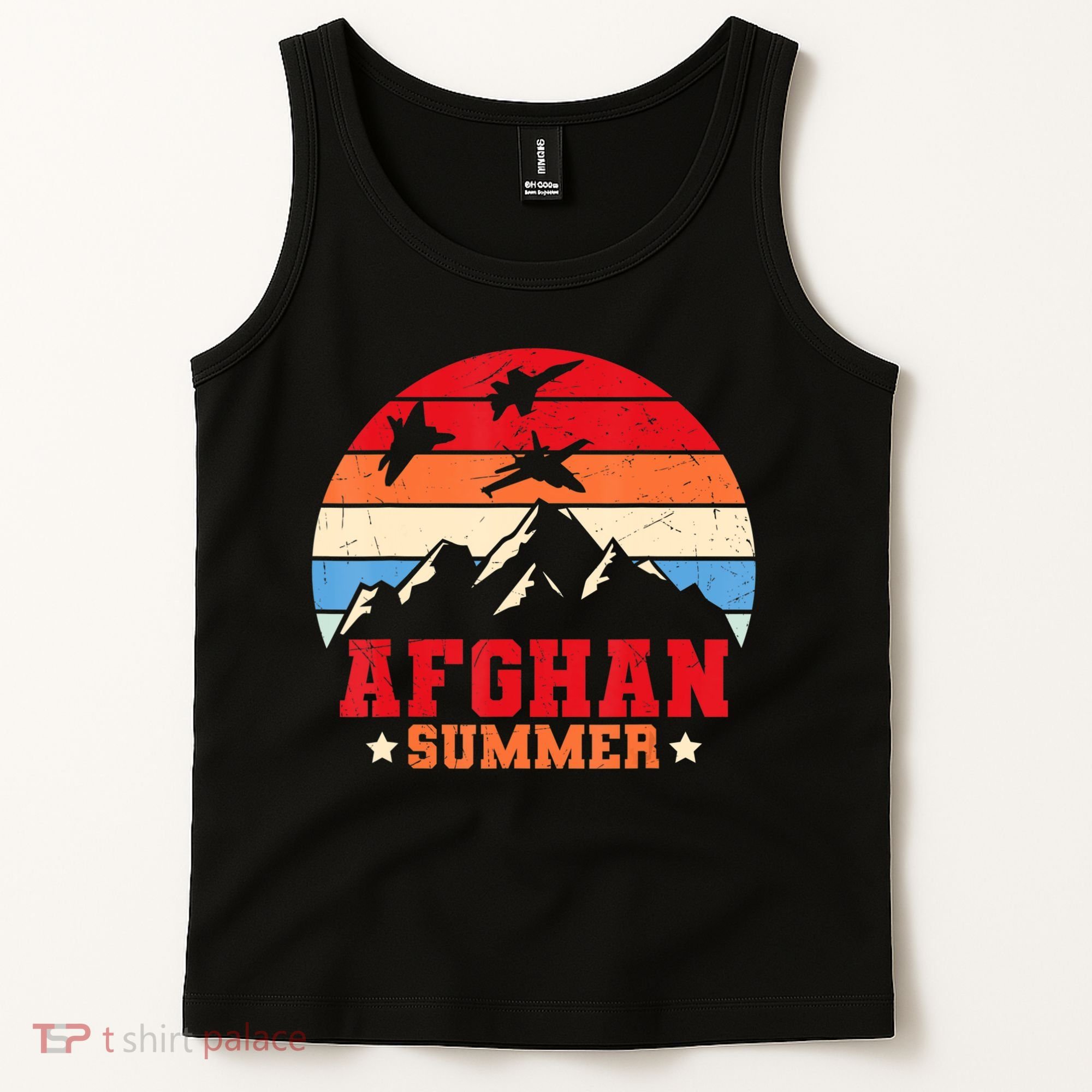 Afghanistan Veteran Proud Army US Military Tank Top