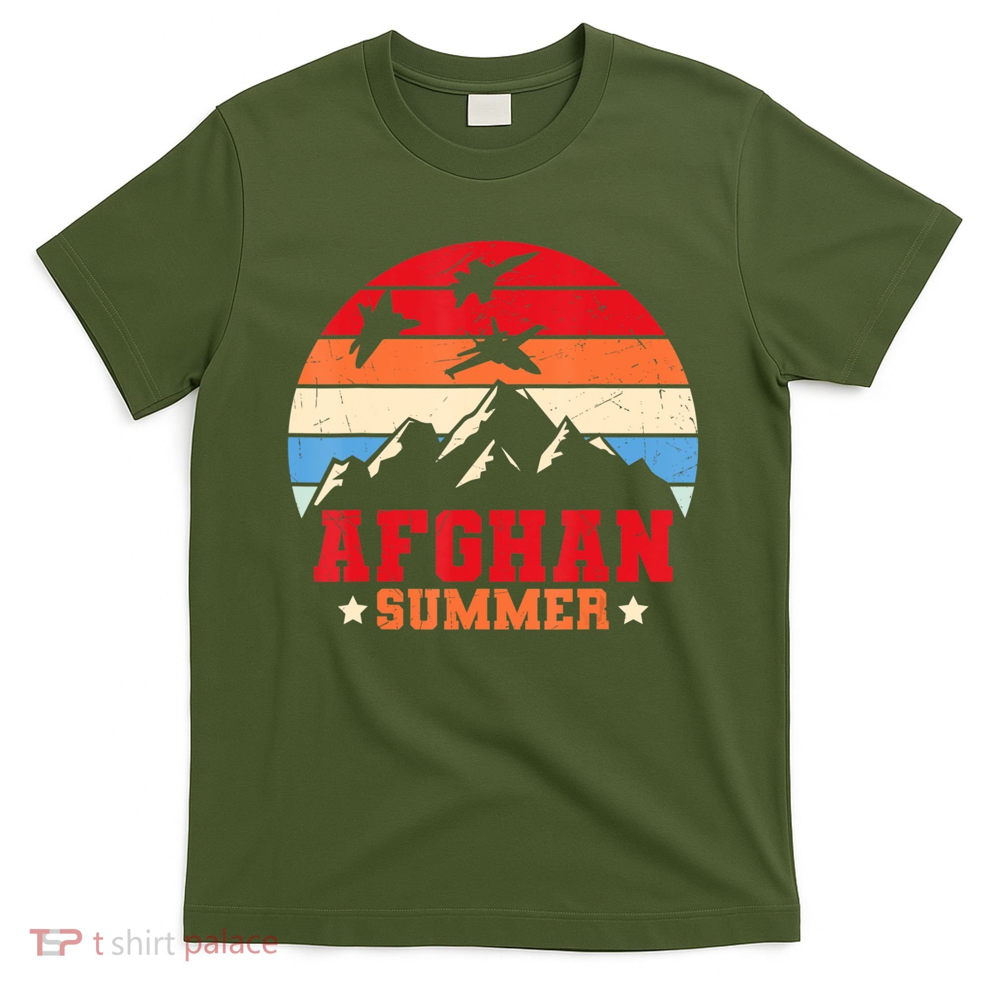 Afghanistan Veteran Proud Army US Military T-Shirt