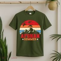Afghanistan Veteran Proud Army US Military T-Shirt thumb 2