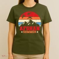 Afghanistan Veteran Proud Army US Military T-Shirt thumb 4