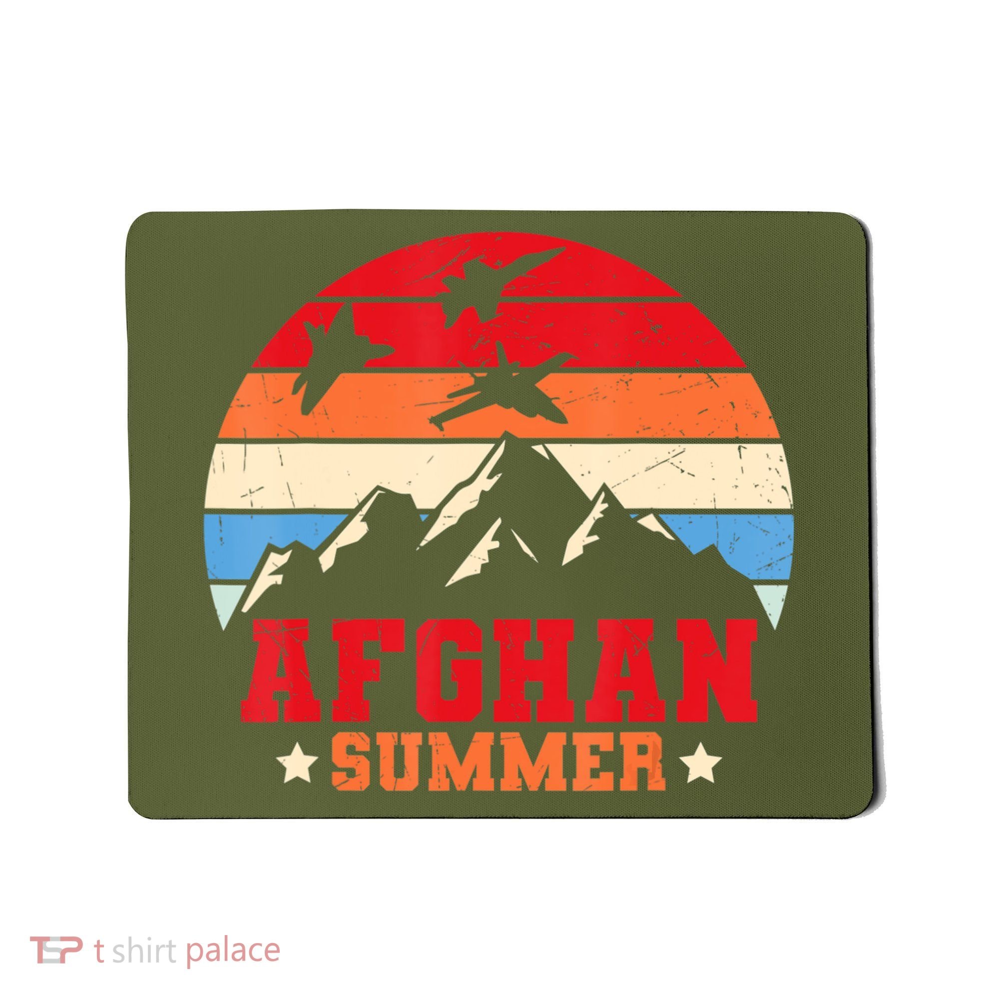 Afghanistan Veteran Proud Army US Military Mousepad